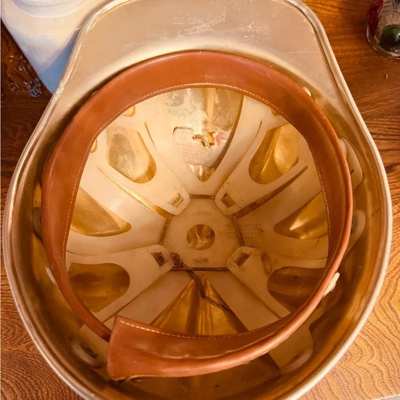 VTG Superlite by Fibre Metal Chester PA USA Aluminum Helmet Hard Hat Logging etc - Picture 7 of 12